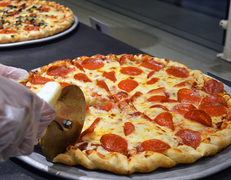 Pepperoni pizza